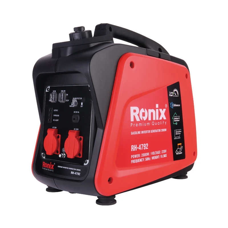Роникс оптовая продажа RH-4792 модель 2kw портативный мини газолин 220v инвертор генератор