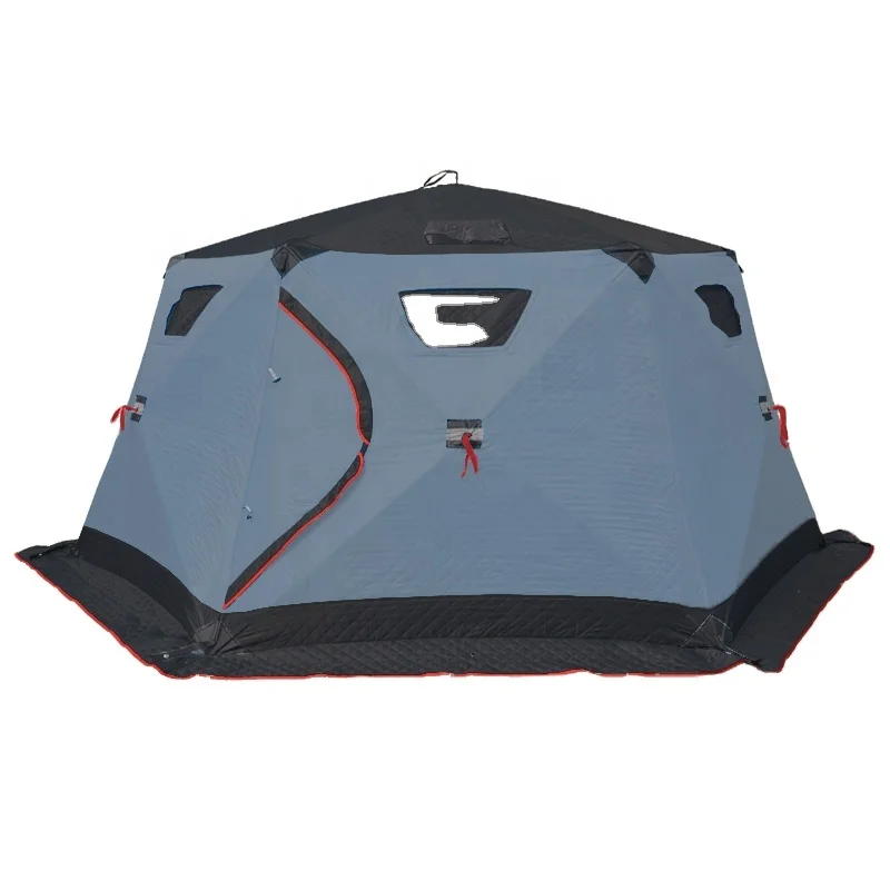outdoor pop up winter insulated ice fishing tent