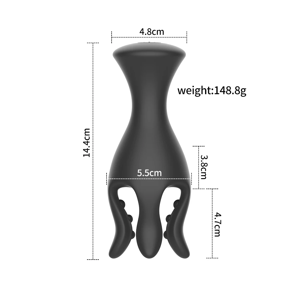 YPM APP Control Four claw fish penis Trainer Penis Massage Male Masturbator Cup 9 vibration Mode Men Pleasure toy