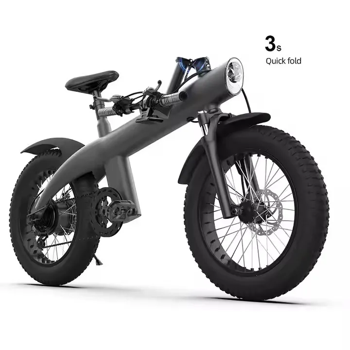 EU  Usa Stock E Bikes 20inch 27.5inch Big Motor 48 Volt 13ah Bike Electric Adult Electric Bike Q3 Elegant Gray