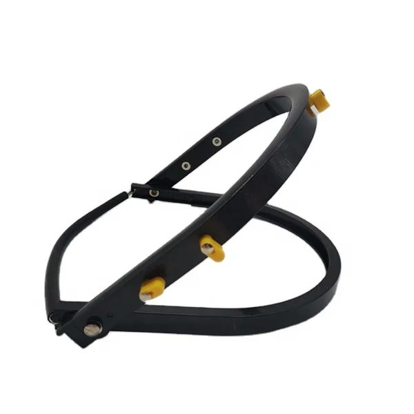 face shield bracket PC visor protective shield  with ABS bracket