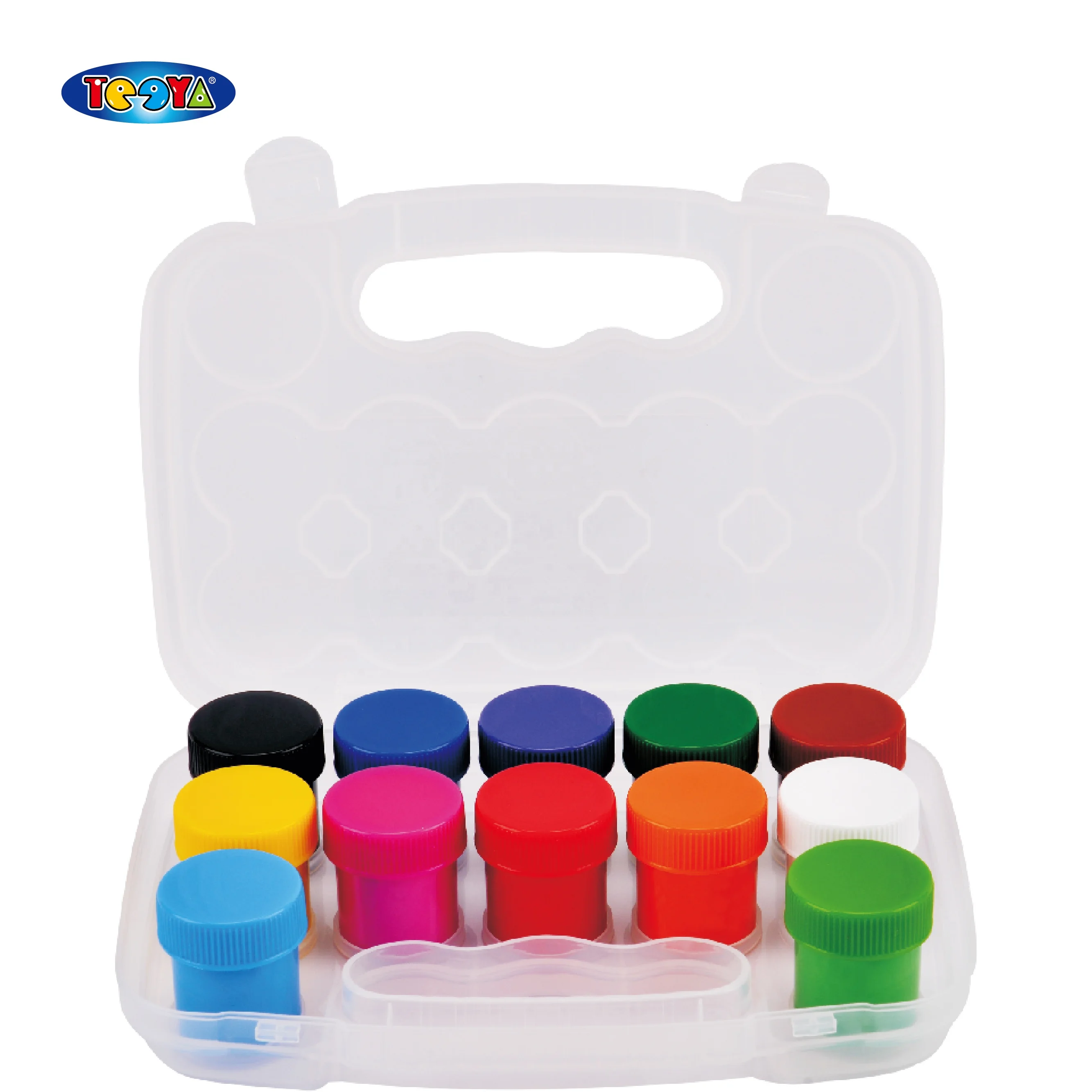 
12 COLOR 20ML FINGER PAINT SET 