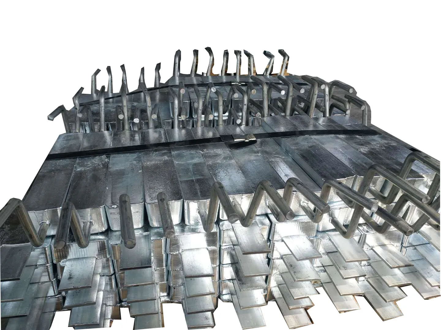 10kg 16kg 35kg Aluminum Anode ingot For Vessel ship boat yacht anti-corrosion of wharf steel piles Aluminum Sacrificial Anode