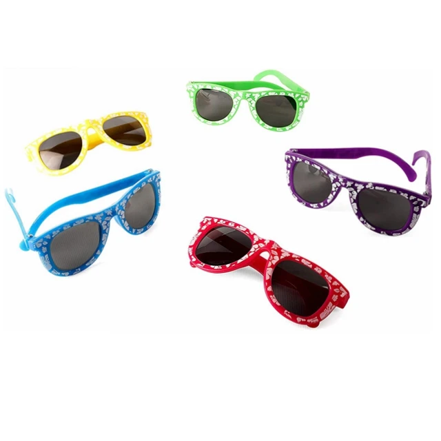 Hot Selling Beach Creative Accessory Kids Hibiscus Sunglasses For Favorite Summer Luau And Pool Party Supplies