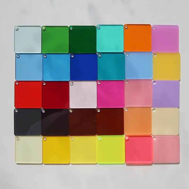 Hot Selling Clear Colorful Acrylic Board White Acrylic Laser Cutting Cast Acrylic Sheet