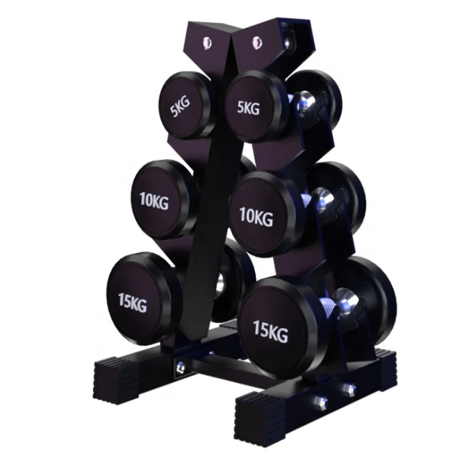 Hex Dumbbell Set Storage Rack Stand Durable Dumbbell Storage Stand Rack Dumbbell Sets Rack