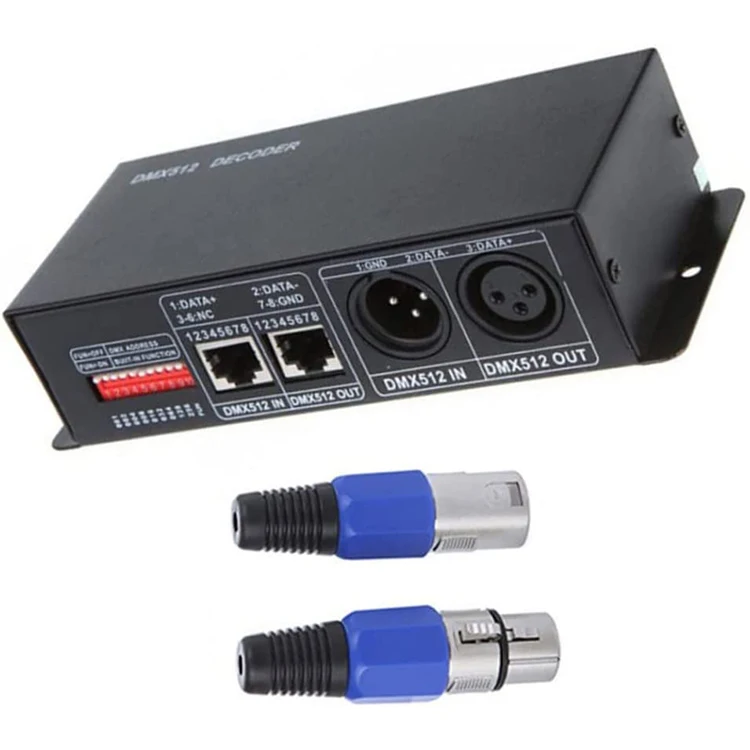 Прямая продажа с фабрики оптом JM-DMX512-3CH бег полосы T1000 пикселей аппарат управления светодиодным освещением