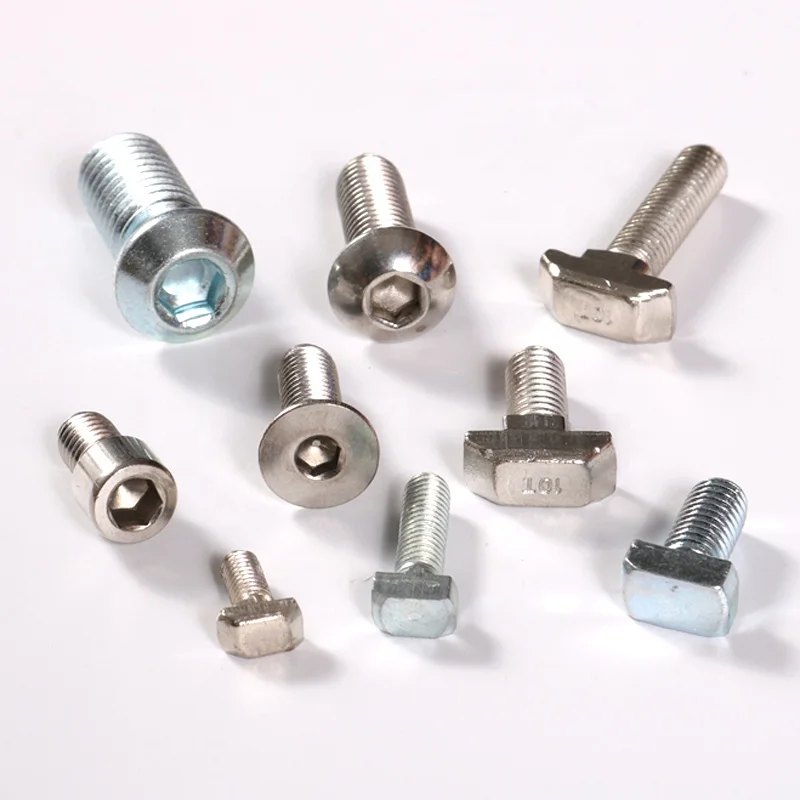 Factory Price M4 Hexagon Hex Socket Countersunk Screw Stainless Steel Flat Head Screw Allen Bolts