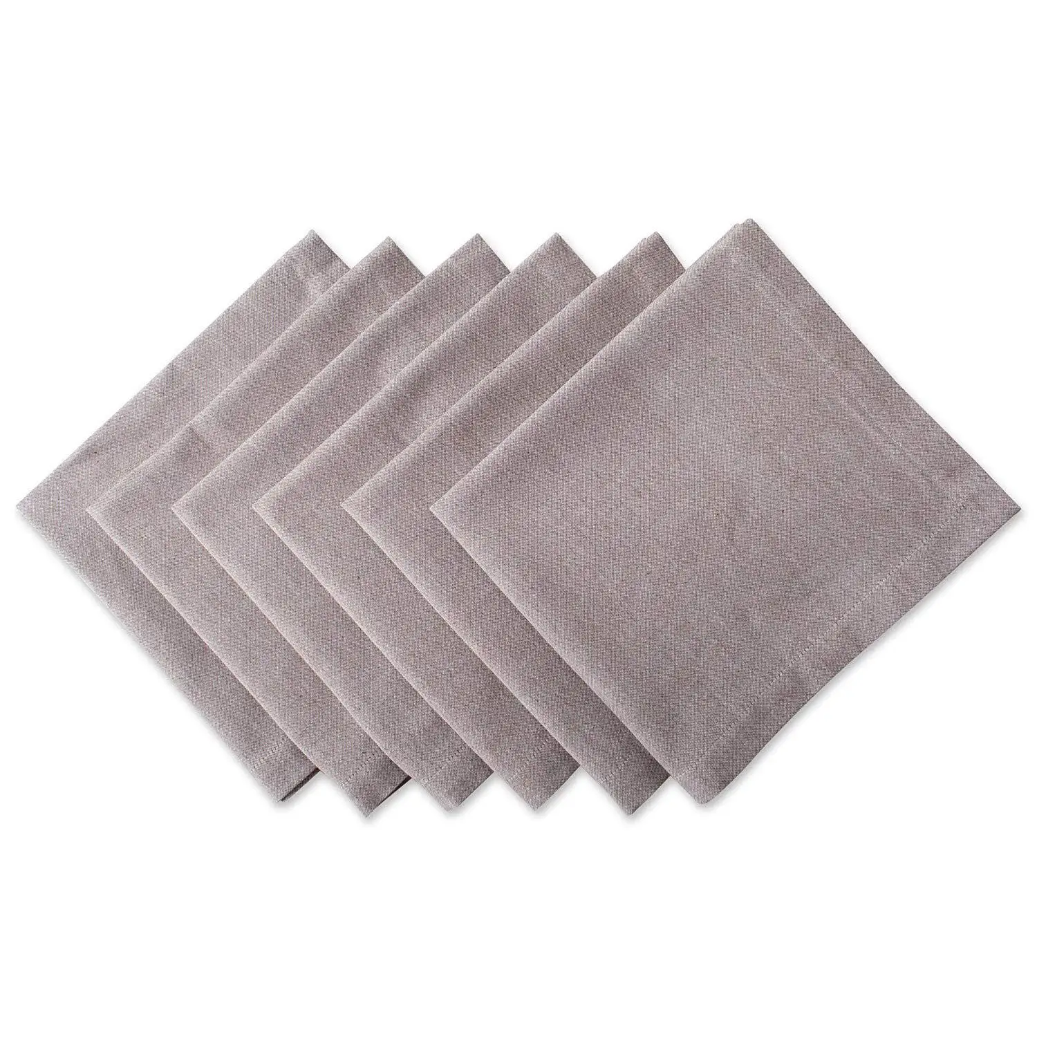 Kitchen Cloth Dinner Napkins Soft & Comfortable Reusable Durable Gray Linen Napkins Perfect Table Napkins for Dinners Weddings