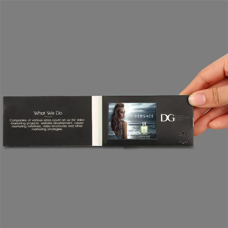 Superlieur Customized video in print player LCD Card Module 2.4inch tft HD Screen digital Video business card