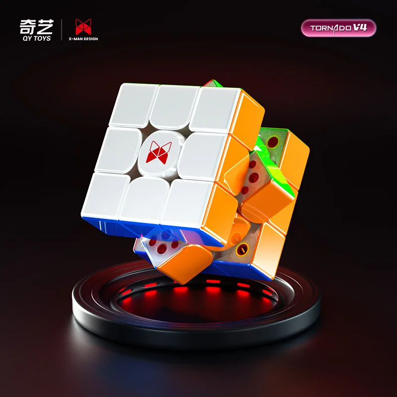 Qiyi Feng 3*3*3 Generation IV XMDV4UV Feng 4 Drill Surface 3rd Order Magnetic Speed Twist Race Flagship magic Cube