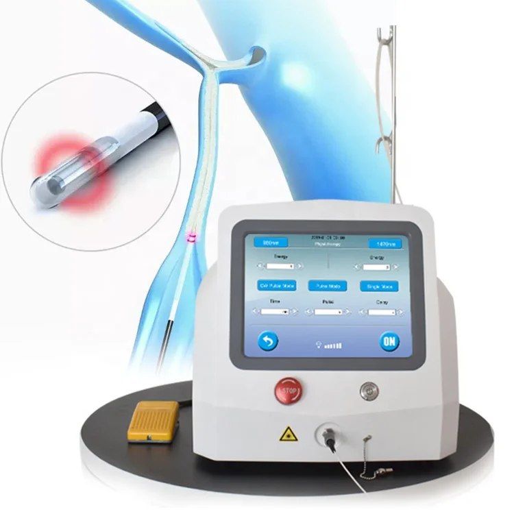 2023 Best diode 1470 980nm evlt varicose veins laser for endovenous thermal ablation with laser therapy for varicose leg veins
