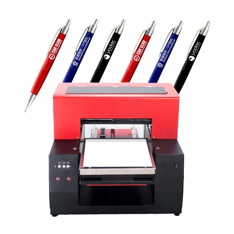 Small size A3 digital machine for printing mug/pen/golf ball UV Flat Bed Printer