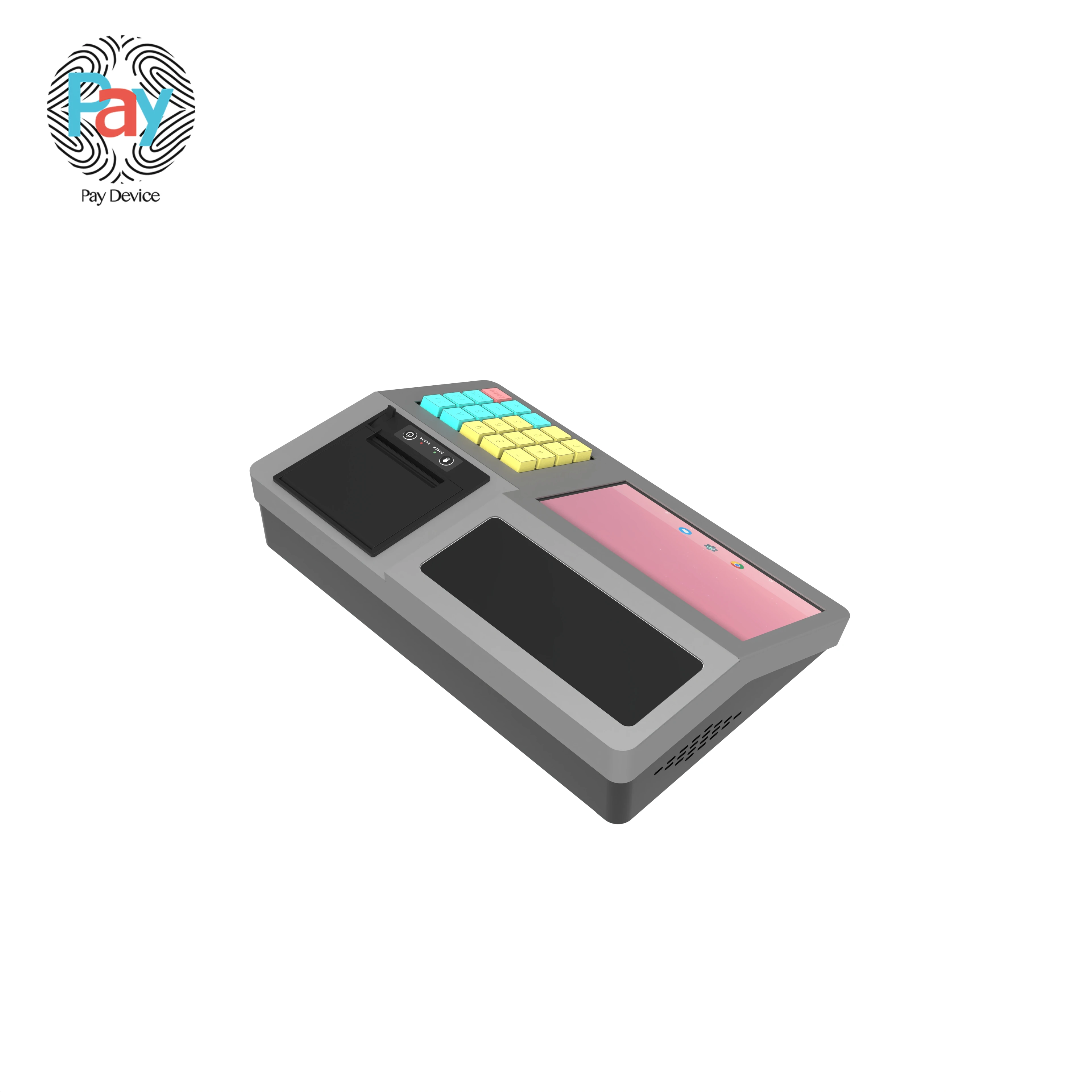 Customizable Metal Keyboard POS All-in-One Machine for Restaurant Use Supplied by Senraise