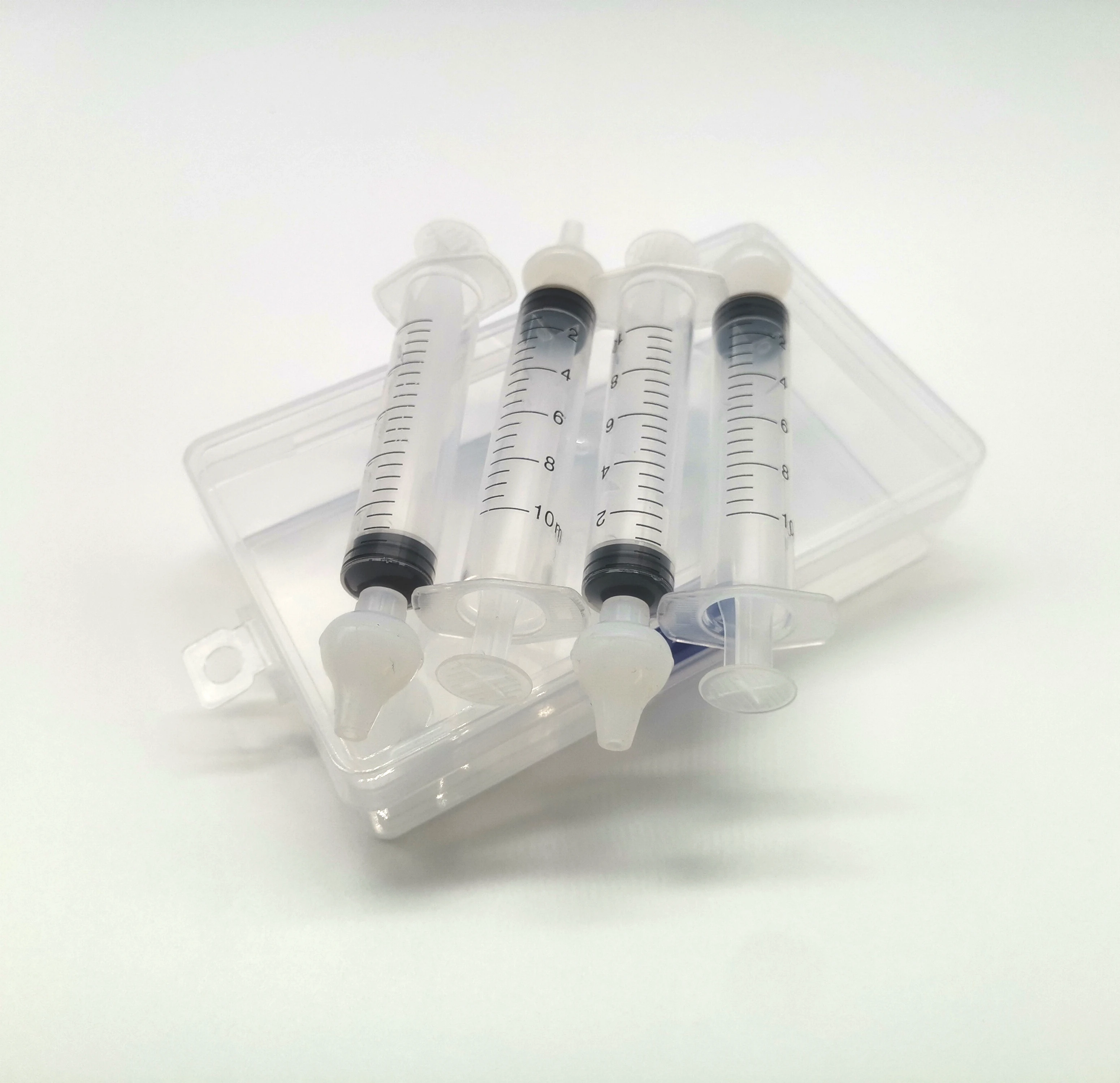 Wholesale newest 4 in 1 baby nasal syringe baby nasal irrigator nasal aspirator kit for infant nose cleaning