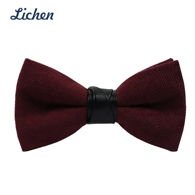 Wholesale Velvet Fabric Ladies Bow Tie Ready Girls Bowtie for Sale