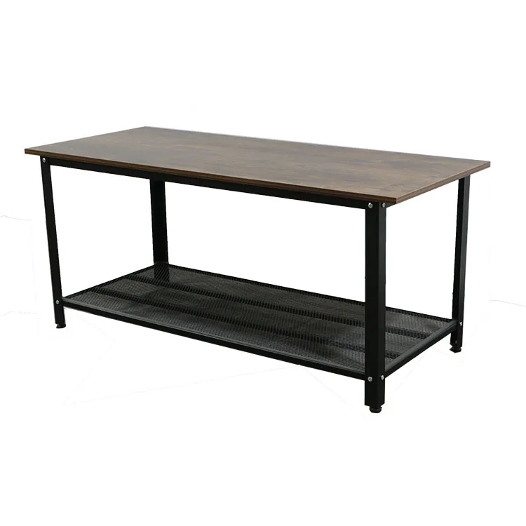 Cheap Rectangular Large Wooden Coffee Table nordic end table Solid wood end table Living Room Furniture