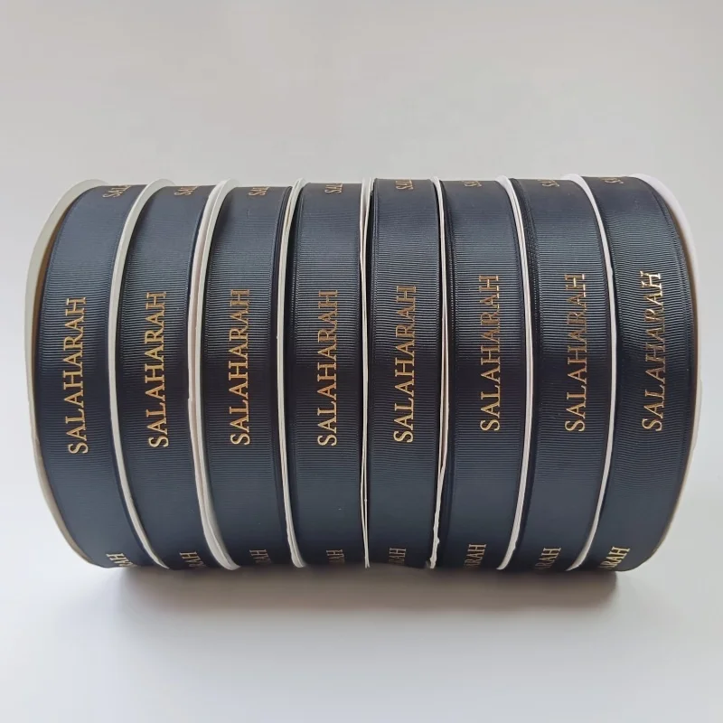 Ruban Pour Cadeau Avec Marque Ruban Personal customised ribbon Packing Ribbon For Packaging Custom Logo