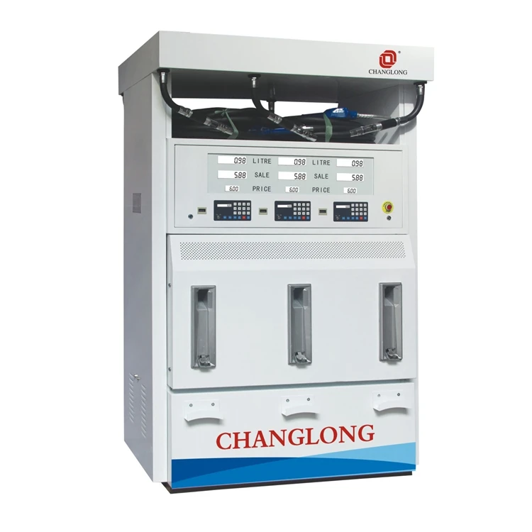 3 форсунки системы управления платежами АЗС дизельного бензинового топлива