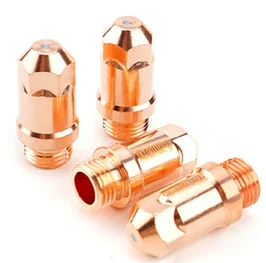 Plasma cutting nozzle and electrode used for welding torch