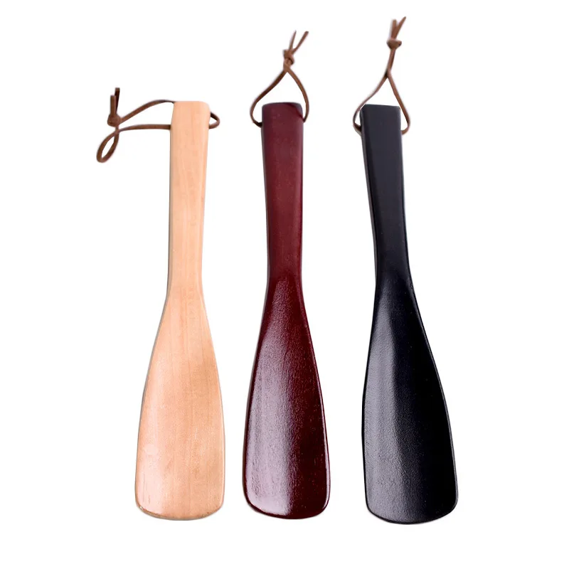 TOP  SALE Eco-friendly Household Wood and bamboo Shoe Horn for all people