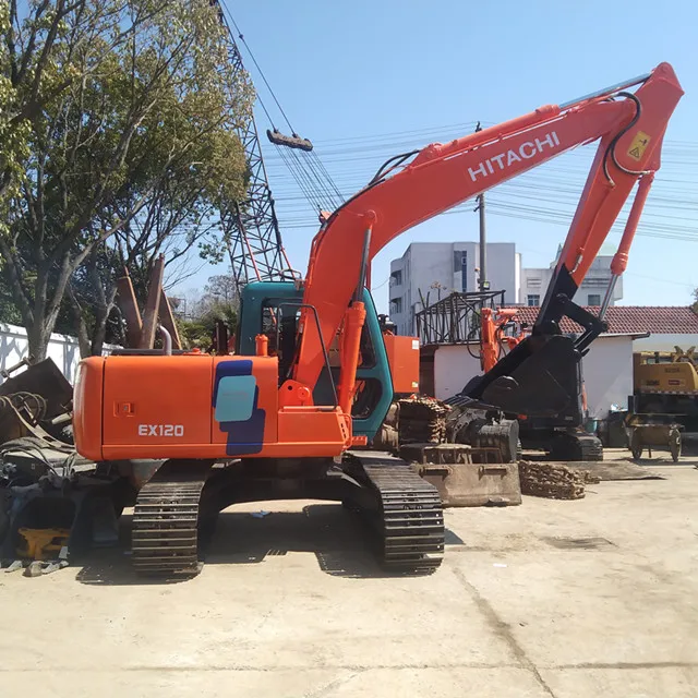 Вторая рука строительное оборудование Hitachi ZX120 ZX120-3 EX120 гусеничный экскаватор тяжелая техника на продажу в Китае
