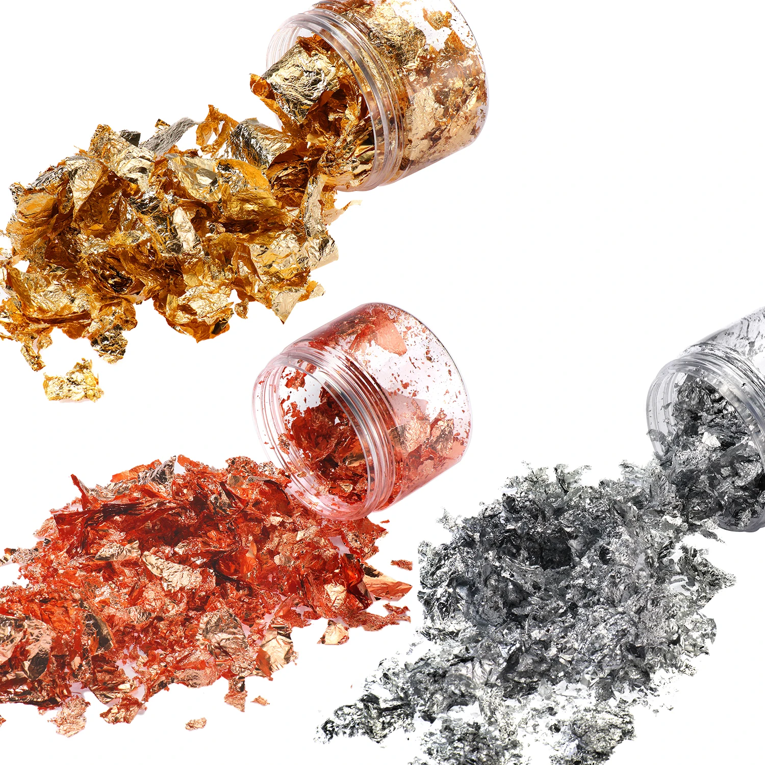 gold silver copper Foil Flake  for nail or other crafts