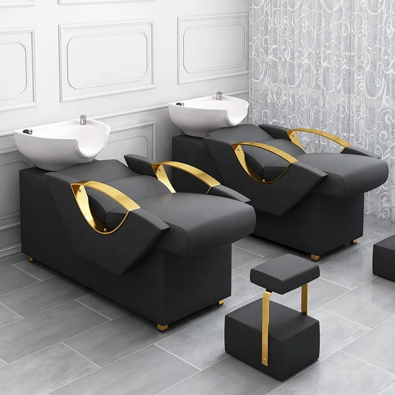 Factory direct sales washing chair barber shop hair salon special shampoo bed