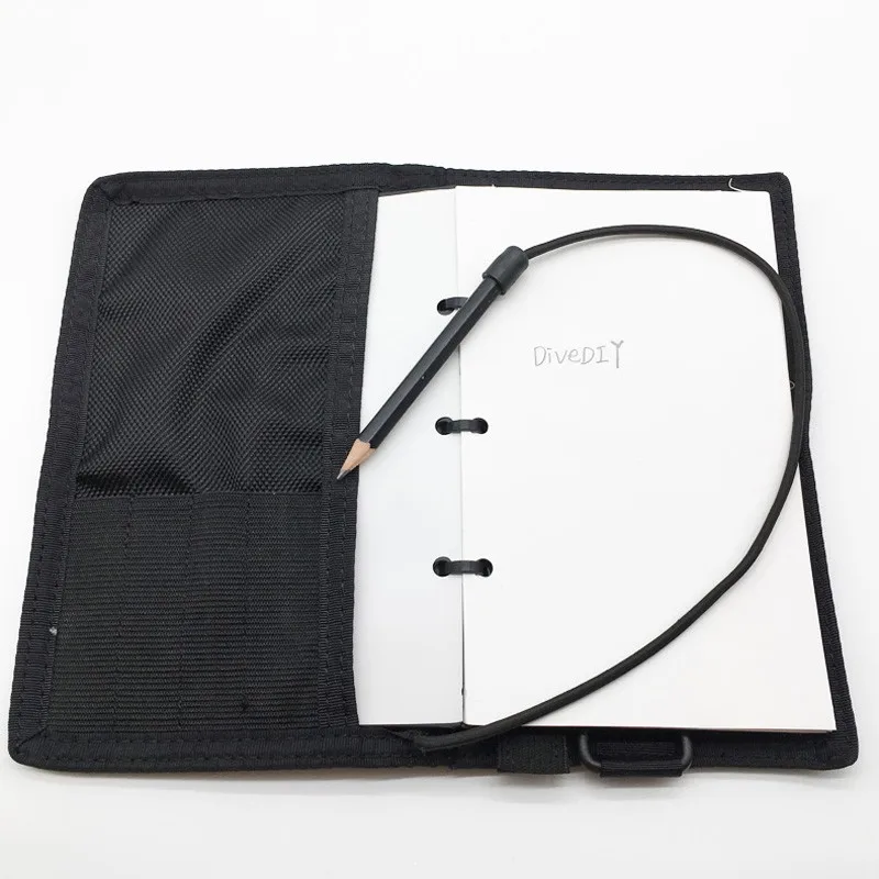 Durable Waterproof Underwater Slates Scuba Diving Wet Notes Notebook
