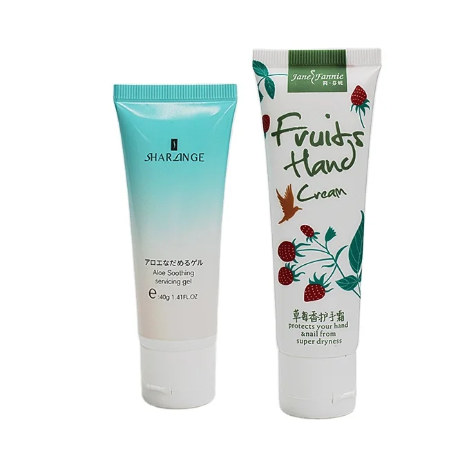 Custom 30ml white small squeeze tube glossy empty tubes with flip top cap for hand sanitzer packaging tube