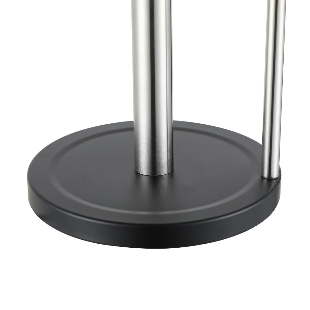 New development stainless steel paper towel holder with phone and pad clip