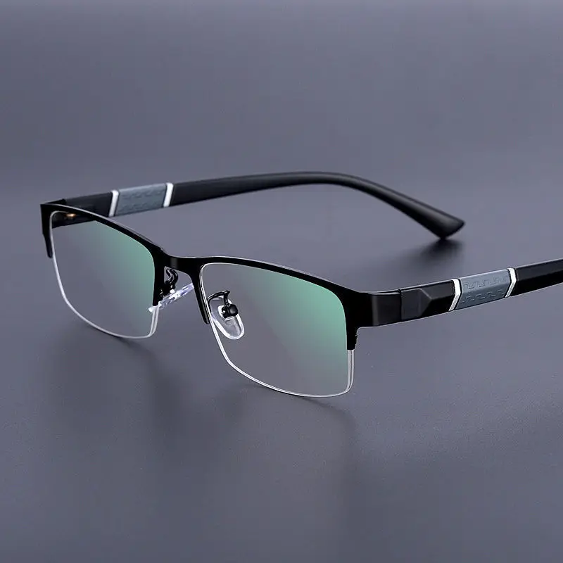 2022 New Metal Frame Optical Glasses Plastic Tr-90 Temple Legs Fashion Eye Wear Eyeglasses For Men