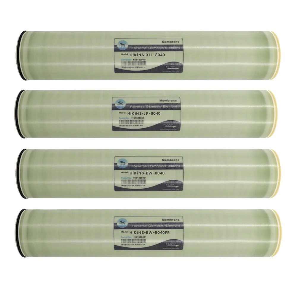 Hikins BW Series 8Inch 10500GPD BW-8400 Brackish Water Desalination RO Reverse Osmosis Membrane Element