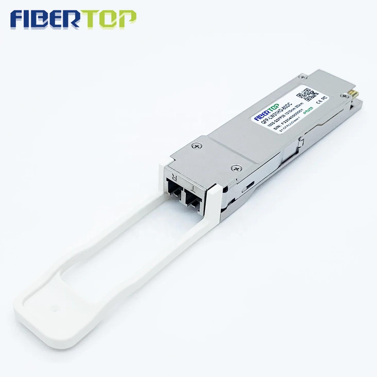 FIBERTOP 100 г ZR4 QSFP28 LanWDM4 80 км sfp модуль для QSFP-100G-ZR4-S Cisco совместимый