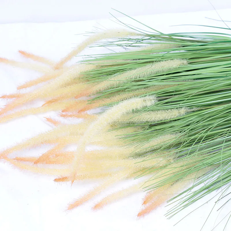 Artificial Plant Factory Wholesale Artificial Setaria Viridis Bonsai Clothing Store
