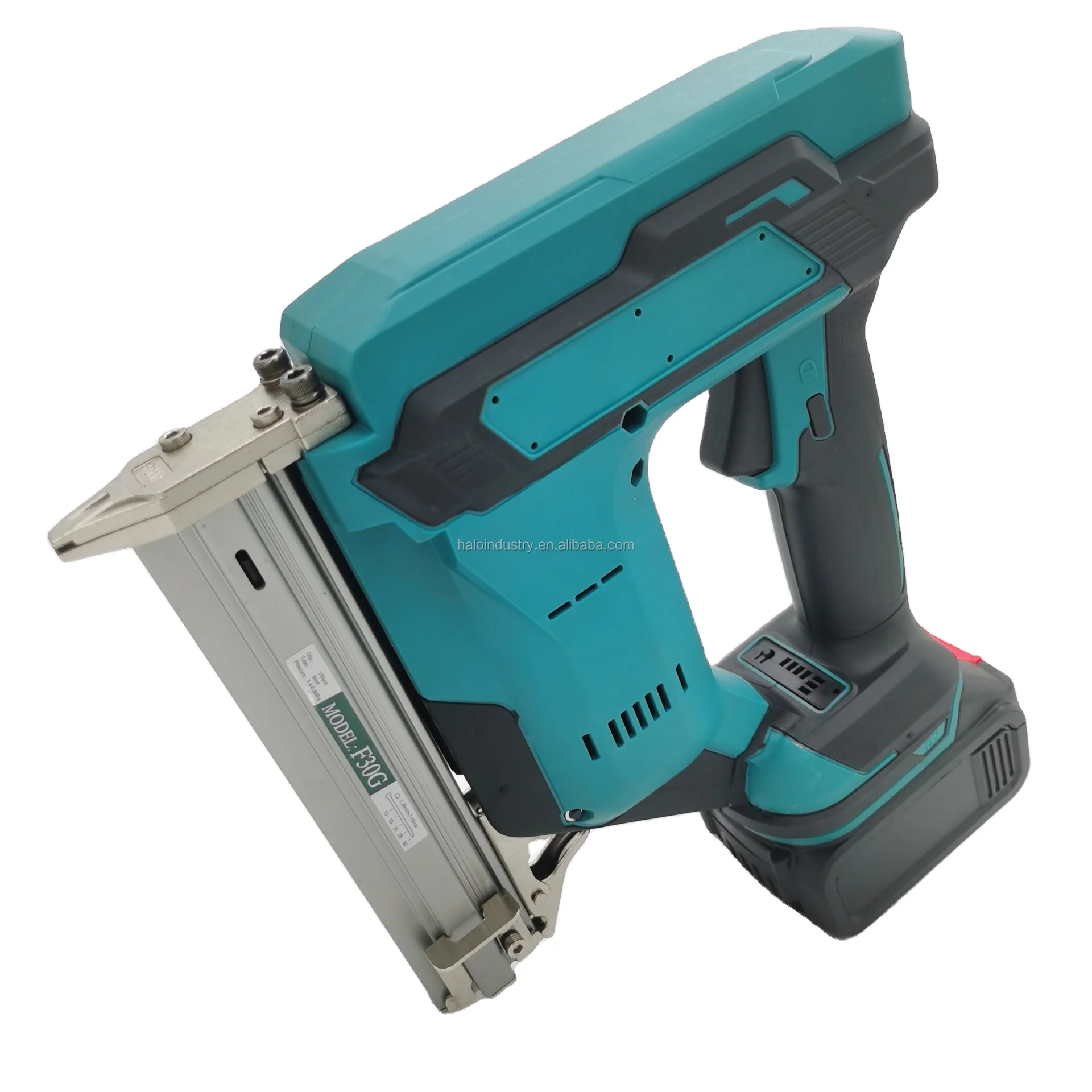 Portable Air Impact Gun Electric Cordless Nailer Lithium Battery Rechargeable  Nail Guns Brad Nail Staple Nail Woodworking Tool