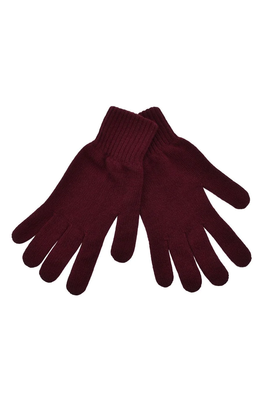 2023 Wholesale casual design solid color plain knitting winter warm gloves cashmere for unisex