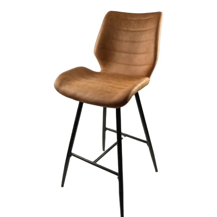 Manufacturer Bar Stool High Chair Restaurant Coffee Shop Restaurant Furniture High Bar Stool KTV Customized Bar Stools Chair