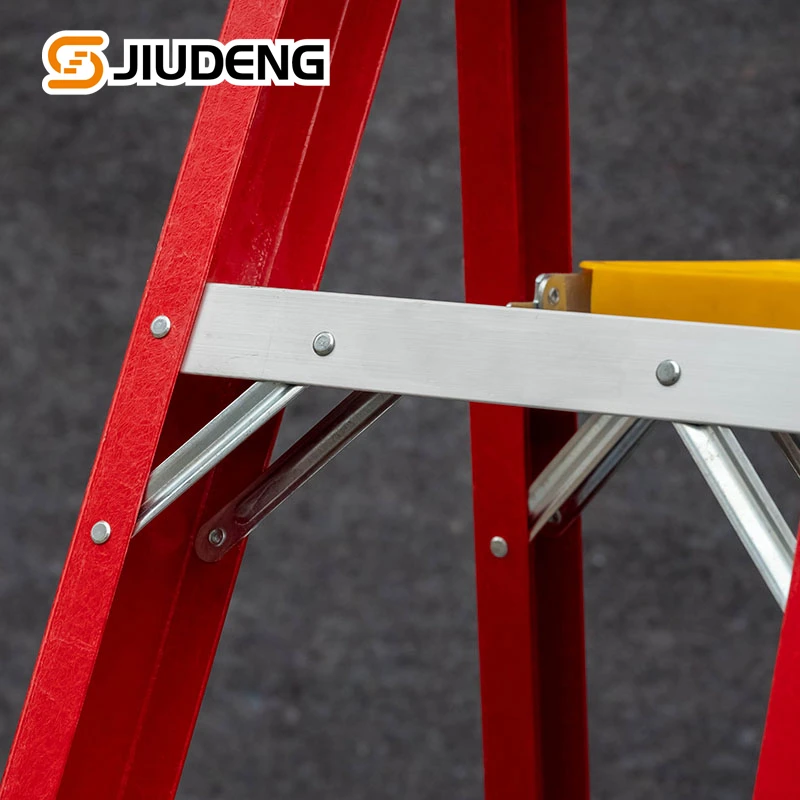 FRP Folding Ladder 4 6 8 10 12 Foot Fiberglass A shape Insulation Ladder