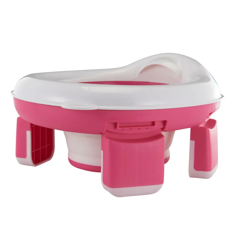 2023 Hot Selling Baby Folding Outdoor Portable Toilet Newborn Baby Car Emergency Mobile Child Toilet Potty Training