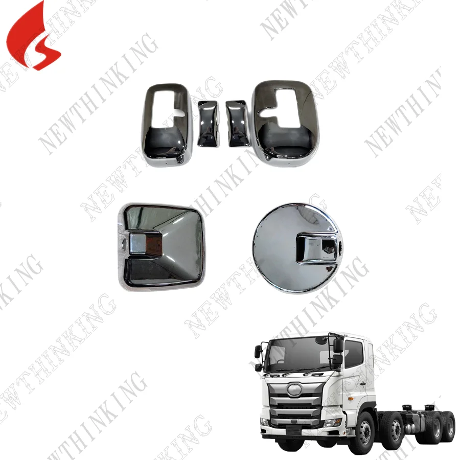 Chrome Rearview mirror cover for NEW HINO 700 profia body parts Truck Spare Parts Plastic Body Shanghai OEM Neutral Packing