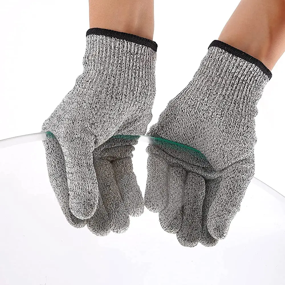 High quality 13 G daily-use cut resistant Anti-slip  kitchen safety work gloves