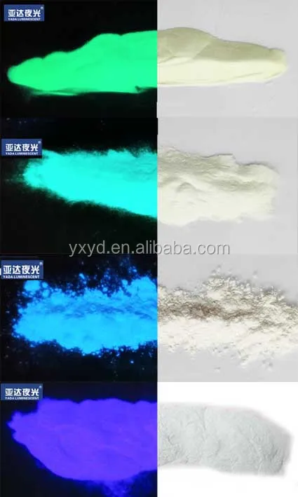  Горячая Распродажа 12004-37-4 флуоресцентный Супер Ночной светящийся в темноте Пигментный Порошок для краски