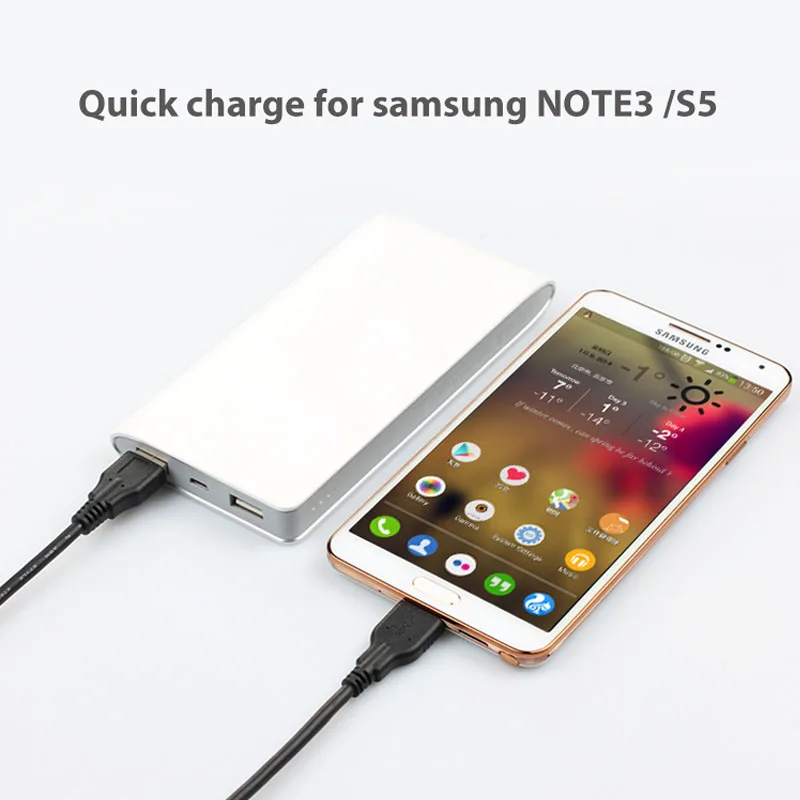 ULT-unite USB 3.0 A Male to Micro B Cable 5GPps 0.3m Type A Male to Micro B Bidirectional High-Speed Transmission Cable