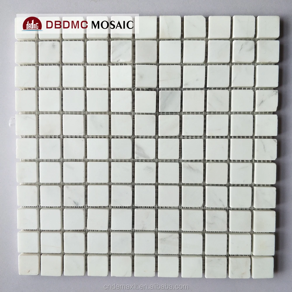 DBDMC hot sell products Leaf Design Natural Stone Carrara White Marble Mosaic