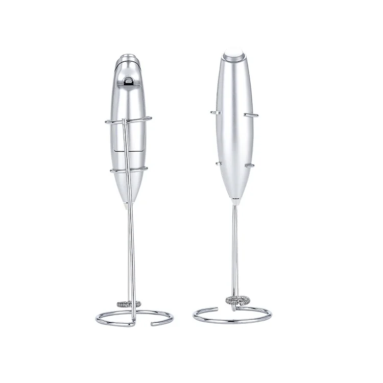 Electric Milk Frother Handheld Coffee Mixer Mini Whisk Battery Powered Milk Frother