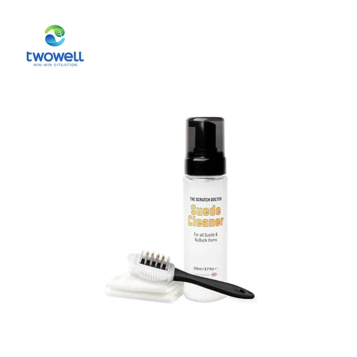 Suede Nubuck Cleaner Foam Suitable Shoes Bags Jackets Coats Sneaker Cleaner Shoe Cleaning Set Shoe Cleaning Kit Hotel Custom Box