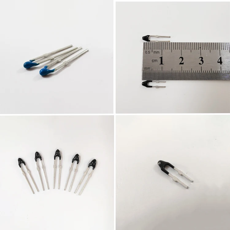 custom thermistor 10k epoxy coating ntc thermistor card point type ntc negative temperature thermistor