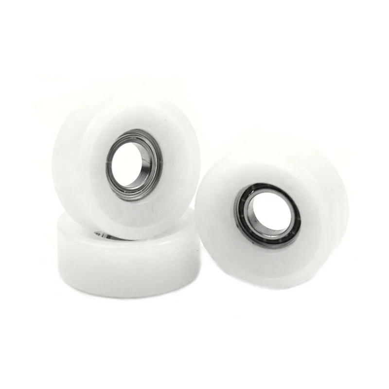 Factory wholesale 695z Pulley POM 440c stainless Steel Roller wheel For sliding doors wardrobe Rowing Machine seat polyurethane roller with bearing