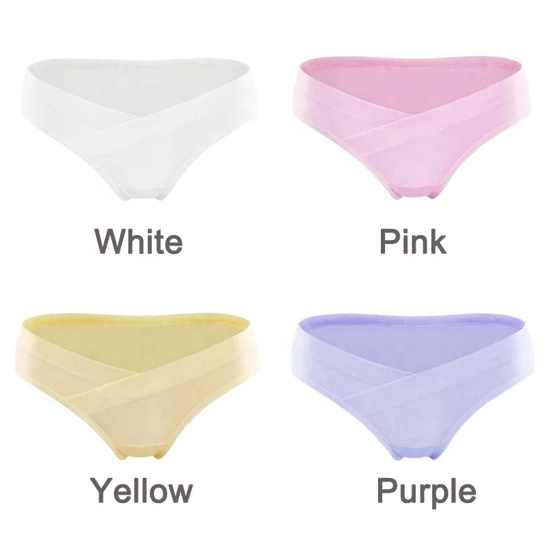
U-Shape Low waist big size maternity pants women underwear cotton stomach lift triangle bottoming underwear women panties 